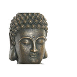 Koristehahmo DKD Home Decor Lasikuitu Buddha Vanhahtava viimeistely (30 x 21 x 47 cm)