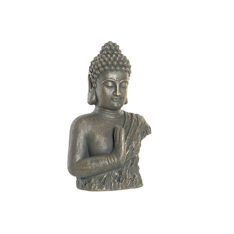 Koristehahmo DKD Home Decor Lasikuitu Buddha Vanhahtava viimeistely (30 x 21 x 47 cm)