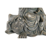 Koristehahmo DKD Home Decor Lasikuitu Buddha Vanhahtava viimeistely (38 x 25 x 43 cm)