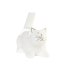 Koristehahmo DKD Home Decor Posliini Kissa (8.5 x 5.5 x 13 cm)