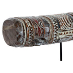 Koristehahmo DKD Home Decor Bambu Rauta Etninen (88.5 x 12 x 32.5 cm)