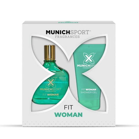 Naisten parfyymisetti Munich Sport Fit Woman (2 pcs)