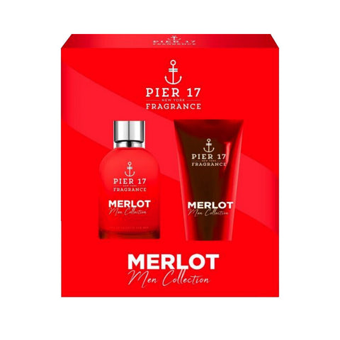 Miesten parfyymisetti Pier 17 Merlot (2 pcs)