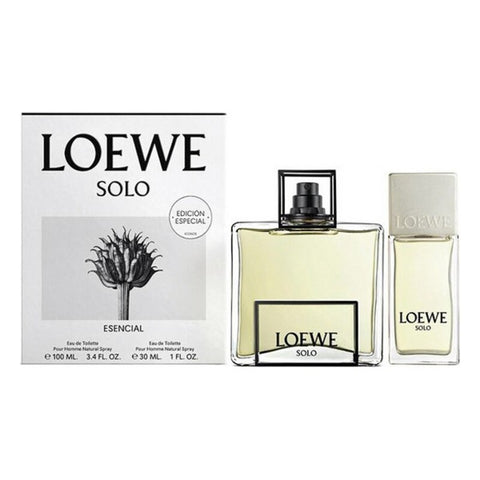 Miesten parfyymisetti Solo Esencial Loewe (2 pcs) (2 pcs)