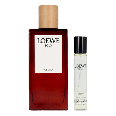 Miesten parfyymisetti Solo Cedro Loewe EDT (2 pcs)