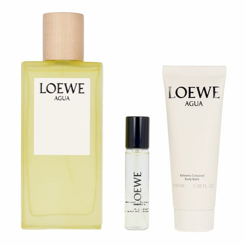 Naisten parfyymisetti Loewe Agua EDT (3 pcs)