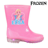 Lasten kumisaappaat LEDeillä Frozen 73499 Rosa