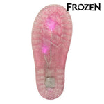 Lasten kumisaappaat LEDeillä Frozen 73499 Rosa