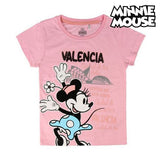 Lasten Lyhythihainen paita Valencia Minnie Mouse 73489