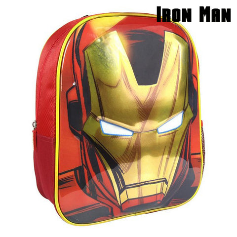 3D Lasten laukku Iron Man The Avengers 72613 Punainen