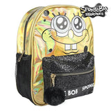 Rento reppu Spongebob 72721 Kullattu Musta