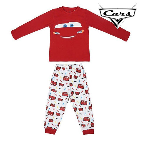 Pyjamat Lasten Cars 74733 Punainen Valkoinen (2 Pcs)