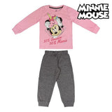 Pyjamat Lasten Minnie Mouse 74175 Pinkki