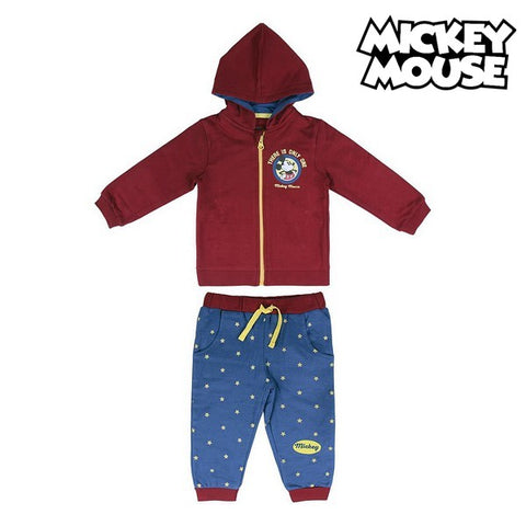 Lasten verkkapuku Mickey Mouse 74706 Burgundi