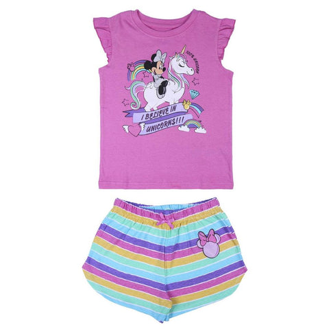 Pyjamat Minnie Mouse Pinkki