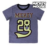 Lasten Lyhythihainen paita Mickey Mouse Glow in the dark