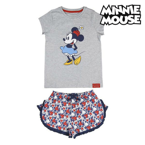 Pyjamat Minnie Mouse Harmaa