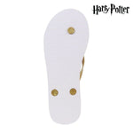 Naisten Flip-flopit Harry Potter 74426 Valkoinen Kullattu