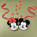 Olkalaukku 3D Mickey Mouse black (18,9 x 21 x 6 cm)