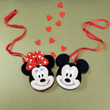 Olkalaukku 3D Mickey Mouse black (18,9 x 21 x 6 cm)