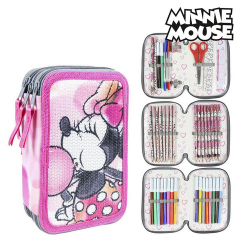 Kolmoiskynäkotelo GIOTTO Minnie Mouse (43 pcs)