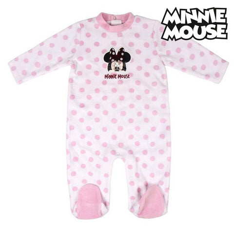 Vauvan pitkähihainen potkupuku Minnie Mouse Pinkki