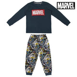 Pyjamat Lasten Marvel Sininen