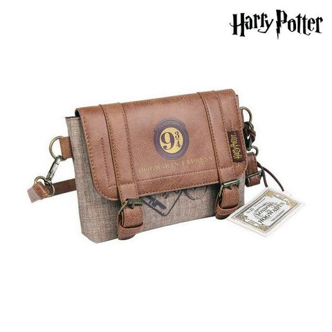 Olkalaukku Harry Potter Ruskea (19,5 x 3 x 2,5 cm)