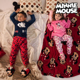 Pyjamat Lasten Minnie Mouse Pinkki