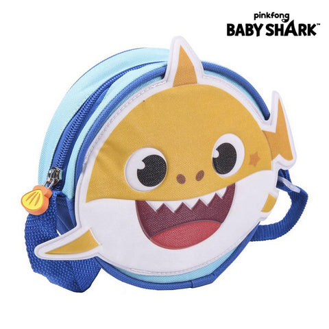 Olkalaukku Baby Shark Sininen (16 x 16 x 4,5 cm)