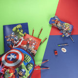 3D Koululaukku The Avengers Sininen (25 x 31 x 10 cm)