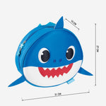 Lasten laukku Baby Shark Sininen (30 x 30 x 9 cm)