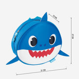 Lasten laukku Baby Shark Sininen (30 x 30 x 9 cm)