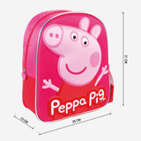 Koululaukku Peppa Pig Pinkki (25 x 31 x 10 cm)