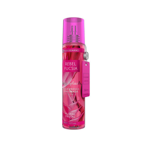 Vartalosuihke Flor de Mayo Body Splash Rebel Fucsia Kukkainen ja hedelmäinen (240 ml)