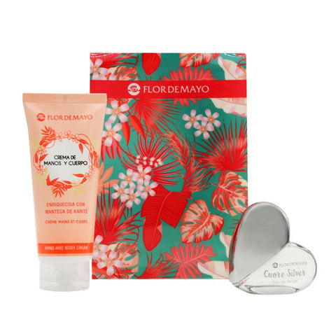 Naisten kosmetiikkasetti Flor de Mayo Living Coral Sheavoi (50 ml)