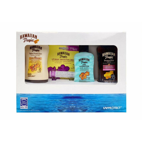 Aurinkosuojasetti Hawaiian Tropic Travel (4 pcs)