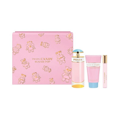 Naisten parfyymisetti Candy Sugar Pop Prada EDP (3 pcs)