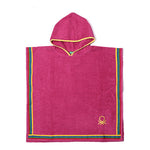 Poncho Benetton Kids Pinkki