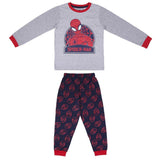 Pyjamat Lasten Spiderman Harmaa