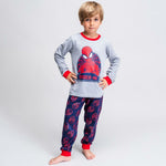 Pyjamat Lasten Spiderman Harmaa