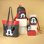 Rento reppu Mickey Mouse Musta (22 x 27 x 12,5 cm)