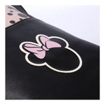 Laukku Minnie Mouse Musta Pinkki (38 x 32 x 13 cm)