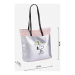 Laukku Snoopy Hopeinen (38 x 32 x 13 cm)