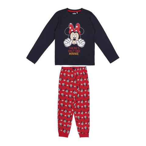 Pyjamat Lasten Minnie Mouse Punainen
