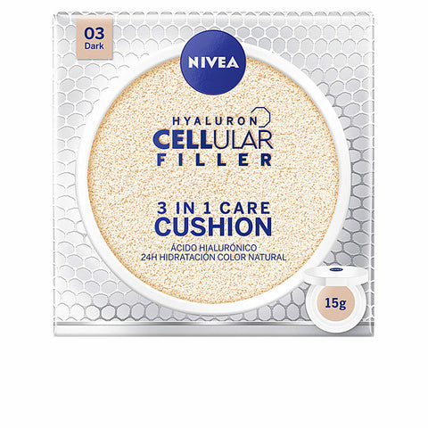 Pohjameikkivoide Nivea Hyaluron Cellular Care Cushion 3-in-1 (15 g)