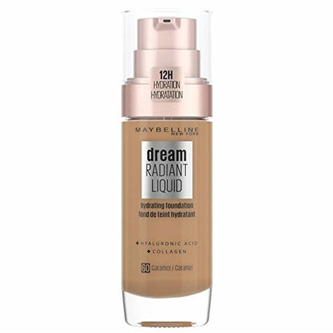 Pohjameikkivoide Maybelline Dream Radiant Liquid 060-Caramel (30 ml)