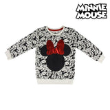 Tyttöjen huputon pusero Minnie Mouse 74247 Harmaa