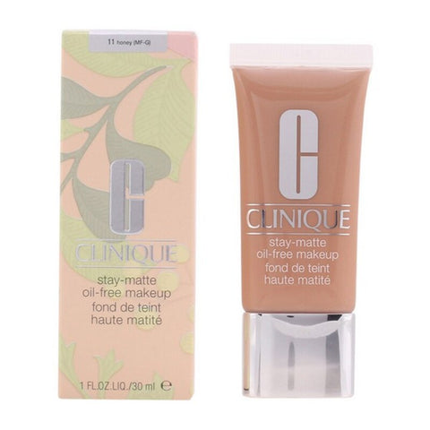 Nestemäinen meikin pohjustusaine Stay Matte Clinique 11-Honey (30 ml)