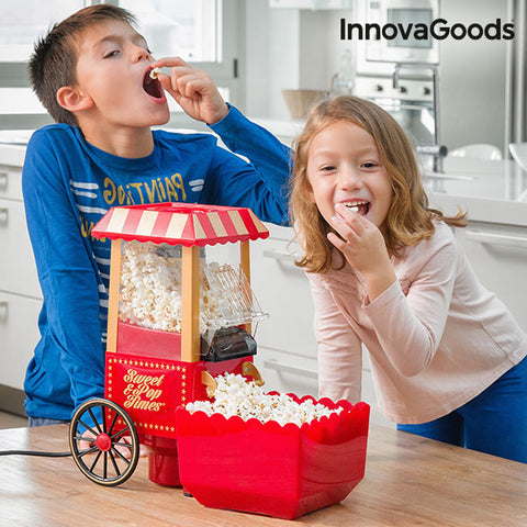 InnovaGoods Sweet & Pop Times Popcorn-kone 1200W Punainen